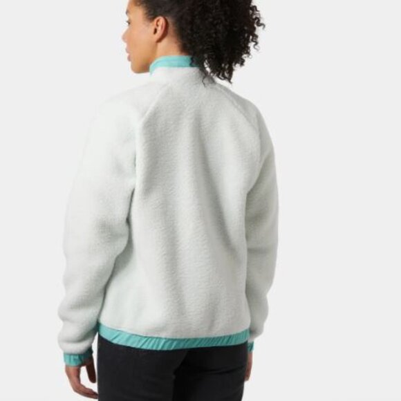 Helly Hansen – Women’s Imperial Pile Snap Jacket, size L. White and green - Picture 4 of 4